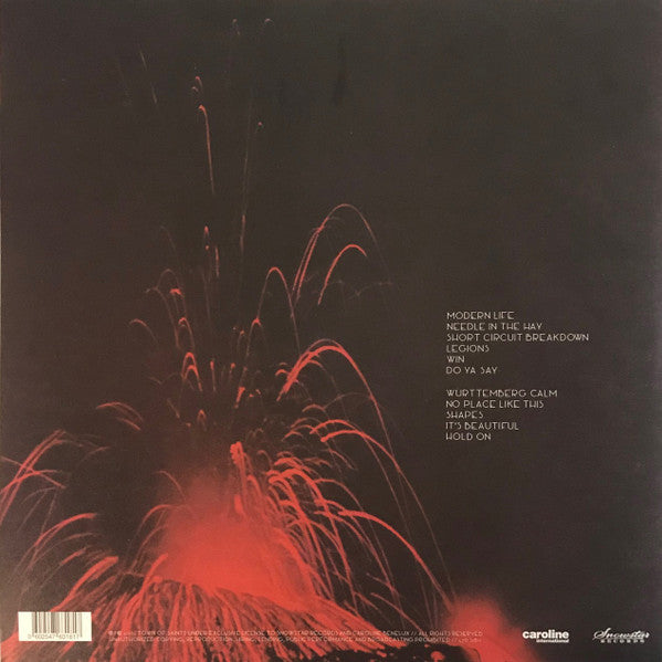 Town Of Saints : No Place Like This (LP, Album, Red)