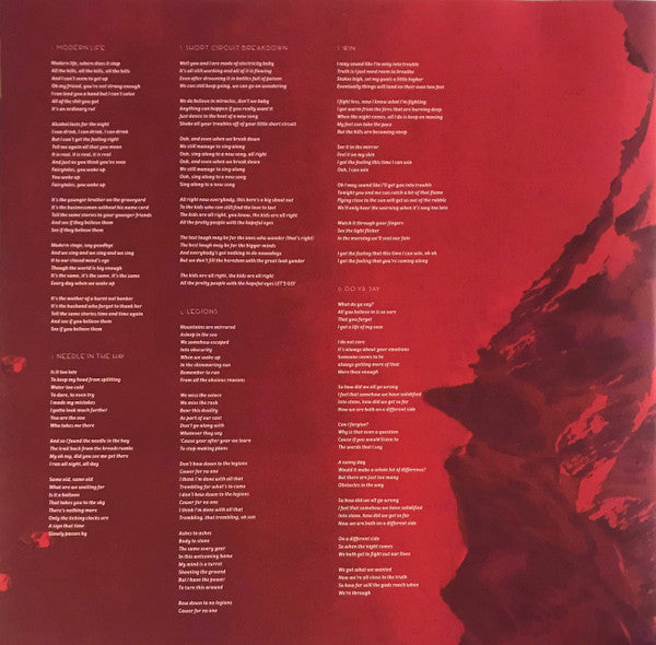 Town Of Saints : No Place Like This (LP, Album, Red)