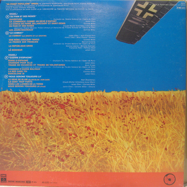 36 Front Populaire / Julien Clerc : Front Populaire 36 (2xLP, Album, Gat)