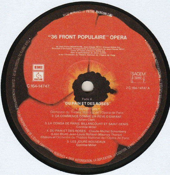 36 Front Populaire / Julien Clerc : Front Populaire 36 (2xLP, Album, Gat)
