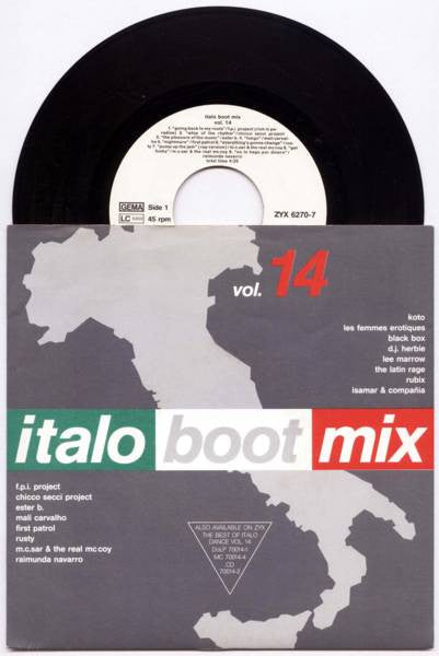 Various : Italo Boot Mix Vol. 14 (7", Mixed)