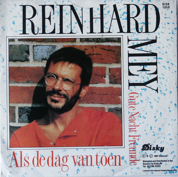 Reinhard Mey : Als De Dag Van Toen (7", Single, RE)