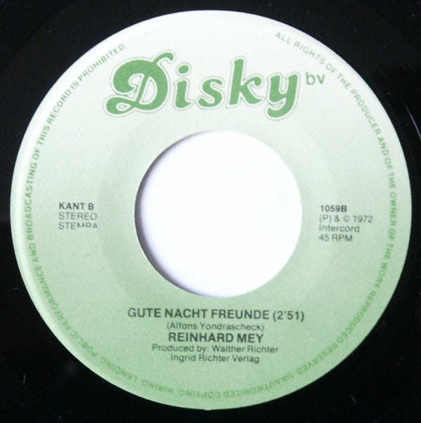 Reinhard Mey : Als De Dag Van Toen (7", Single, RE)