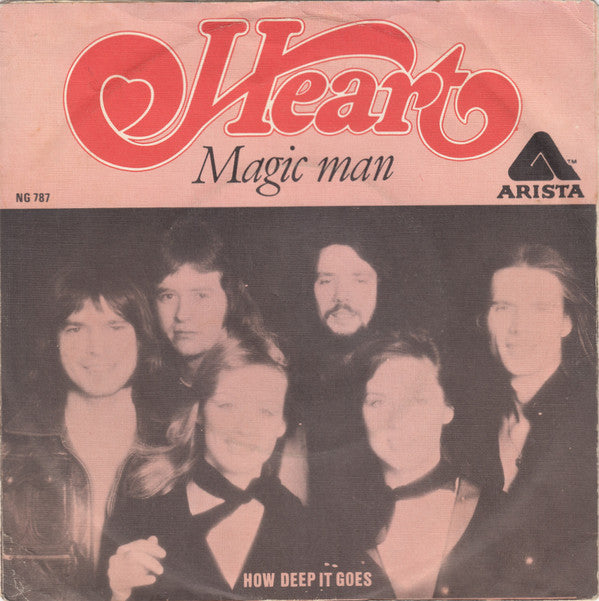Heart : Magic Man (7", Single)