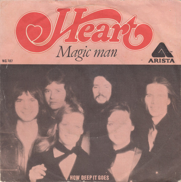 Heart : Magic Man (7", Single)