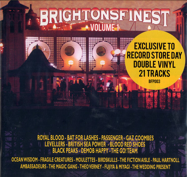 Various : Brightonsfinest (Volume 1) (2xLP, RSD, Comp)