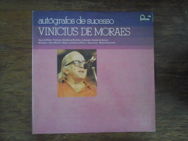 Vinicius De Moraes : Autógrafos de Sucesso (LP, Comp)