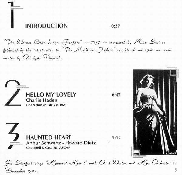Charlie Haden Quartet West : Haunted Heart (CD, Album)
