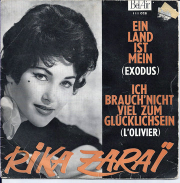 Rika Zaraï : Ein Land Ist Mein (7", Single)