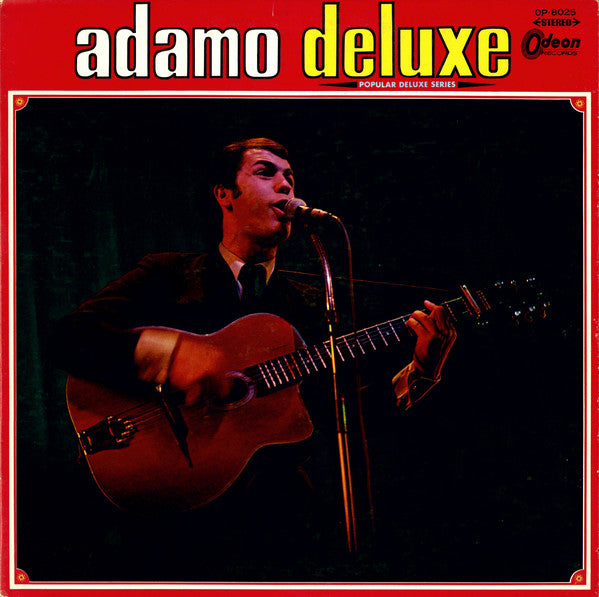 Adamo = Adamo : Adamo Deluxe = アダモ・デラックス (LP, Comp, Red)