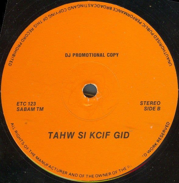 Friends Of Alex : What Is Fick Dig (12", Promo)