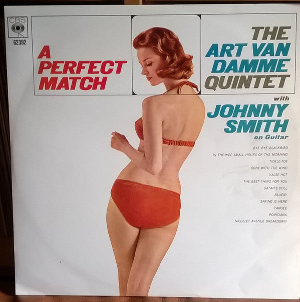 The Art Van Damme Quintet With Johnny Smith : A Perfect Match (LP, Album, Mono)