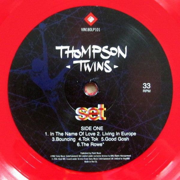 Thompson Twins : Set (LP, Album, RSD, RE + 12", RSD + Ltd, RM, Red)