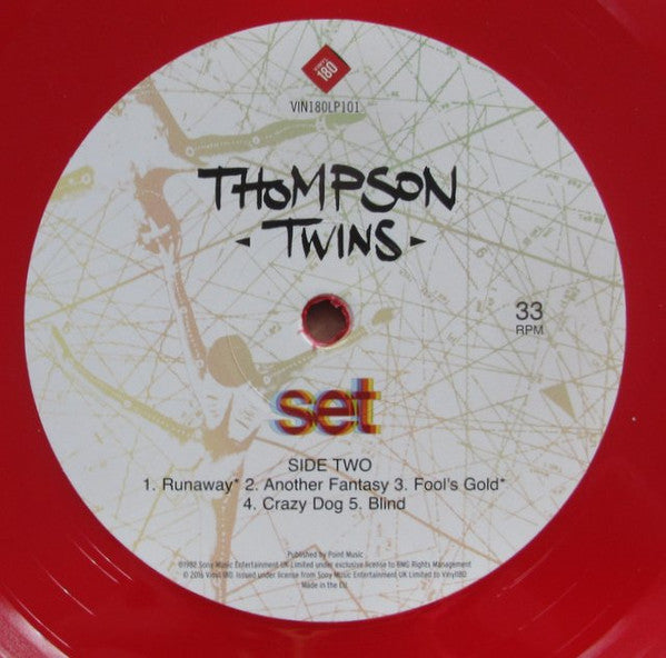 Thompson Twins : Set (LP, Album, RSD, RE + 12", RSD + Ltd, RM, Red)