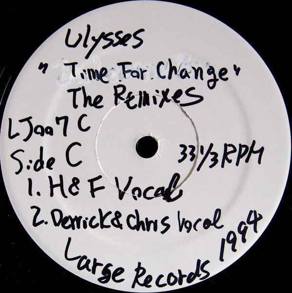 Ulysses : The Remixes (2x12", Promo, W/Lbl)