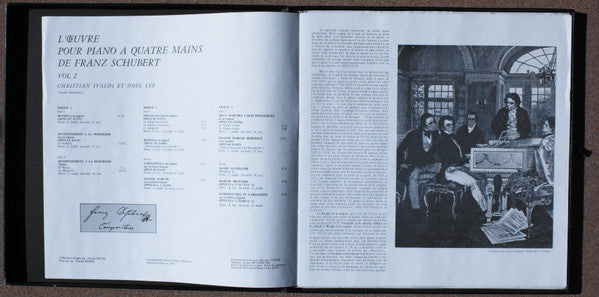 Franz Schubert - Christian Ivaldi, Noël Lee : L'Œuvre Pour Piano À Quatre Mains Vol. 2 (3xLP + Box)