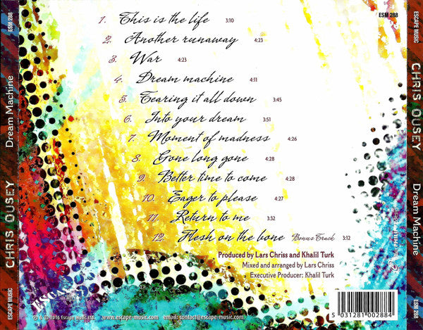 Chris Ousey : Dream Machine (CD, Album)