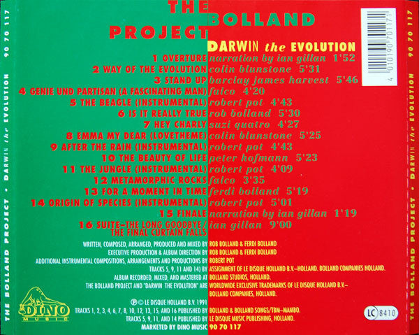 The Bolland Project : Darwin (The Evolution) (CD, Album)