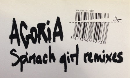 Agoria : Spinach Girl Remixes (12")