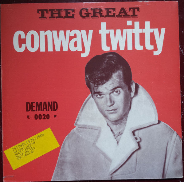 Conway Twitty : The Great Conway Twitty (LP, Comp, Mono)