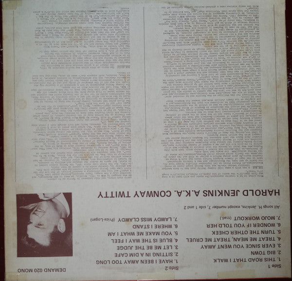 Conway Twitty : The Great Conway Twitty (LP, Comp, Mono)