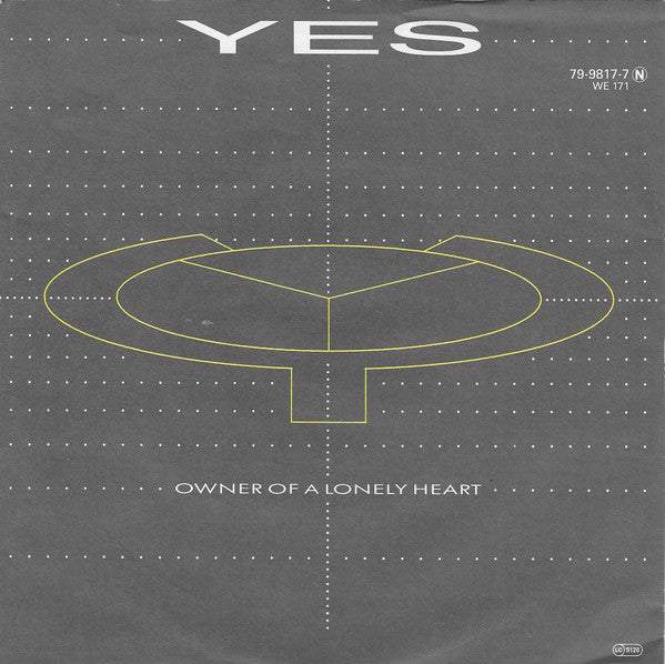 Yes : Owner Of A Lonely Heart (7", Single)