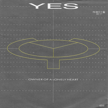 Yes : Owner Of A Lonely Heart (7", Single)