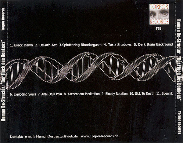 Human Destructur : Der Fluch Des Denkens (CD)