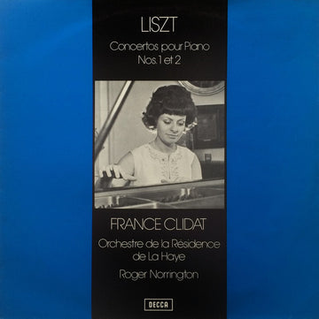 Franz Liszt, France Clidat, Orchestre De La Résidence De La Haye*, Roger Norrington : Concertos Nos. 1 Et 2 Pour Piano Et Orchestre (LP, Quad)