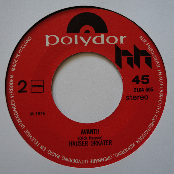 Hauser Orkater : Habanera Goodbye/Avanti! (7", Single)