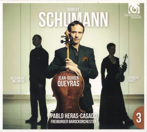 Robert Schumann – Jean-Guihen Queyras, Isabelle Faust, Alexander Melnikov, Freiburger Barockorchester, Pablo Heras-Casado : Cello Concerto (CD + DVD-V, NTSC)