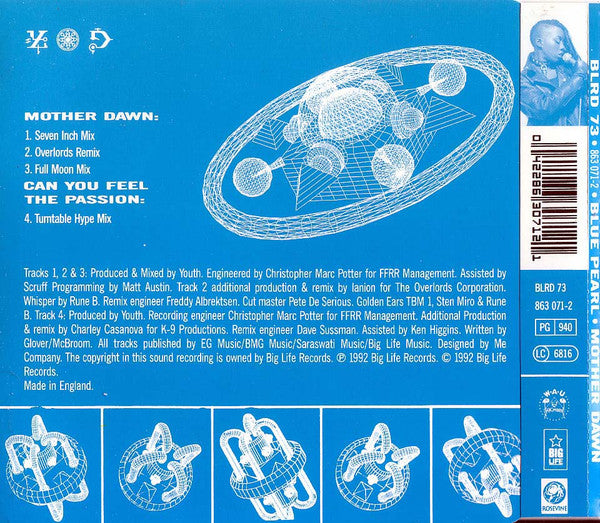 Blue Pearl : Mother Dawn (CD, Single)