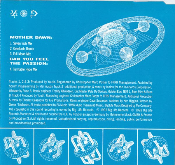 Blue Pearl : Mother Dawn (CD, Single)