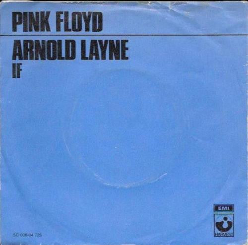Pink Floyd : Arnold Layne (7", Single, Blu)