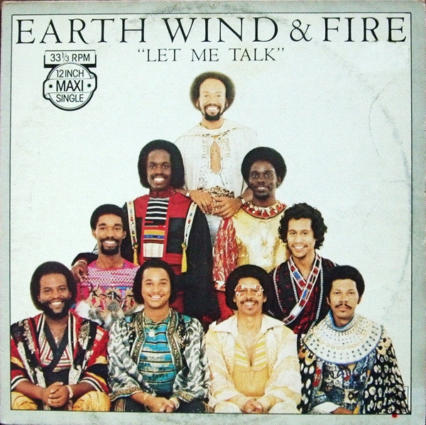 Earth Wind & Fire* : Let Me Talk (12", Maxi)