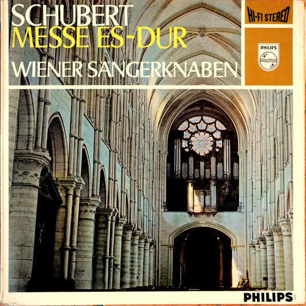 Franz Schubert, Wiener Sängerknaben*, Waldemar Kmentt, Kurt Equiluz, Walter Berry : Messe Es - Dur (LP, Album)