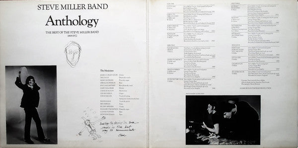 Steve Miller Band : Anthology (2xLP, Comp, Gat)
