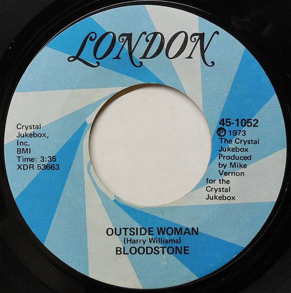 Bloodstone : Outside Woman (7", Single)