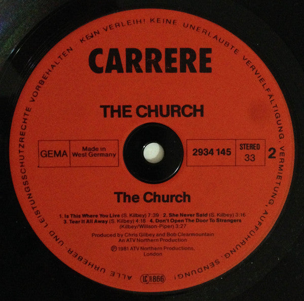 The Church : The Church (LP, Album)