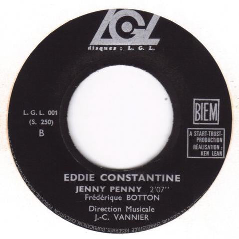 Eddie Constantine : Fais Pas Cette Tête Là ! (7", Single)