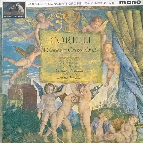 Corelli* - Virtuosi Di Roma "Collegium Musicum Italicum" : 4 Concerti Grossi Op. 6 (LP, Alb)