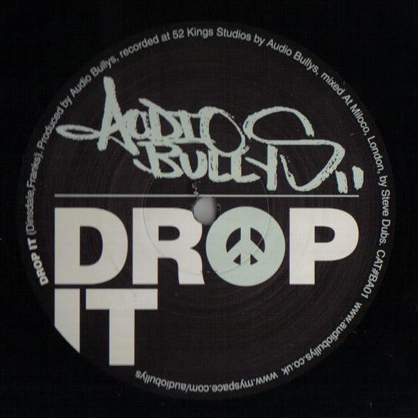 Audio Bullys : Drop It (12", S/Sided)