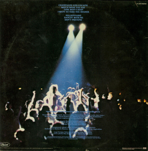 Randy Hansen : Randy Hansen (LP, Album)