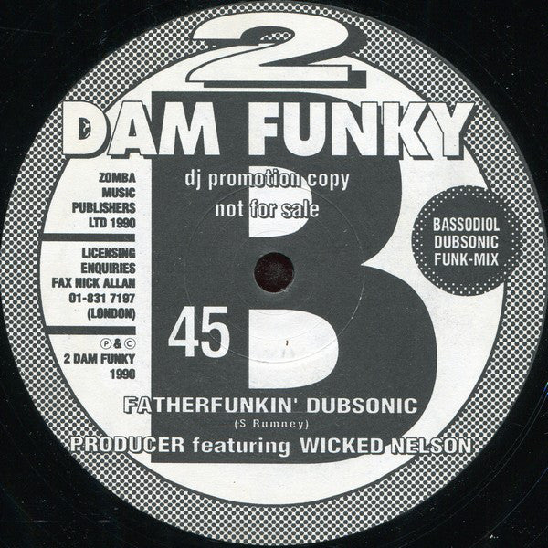 Producer (3) Featuring Wicked Nelson : Nobody Messes With The Godfather (12", Promo)