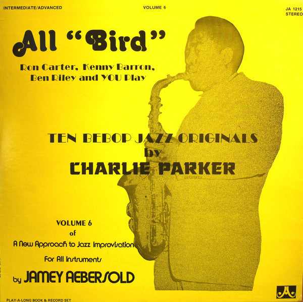 Jamey Aebersold : All "Bird" (LP, Album, RE)