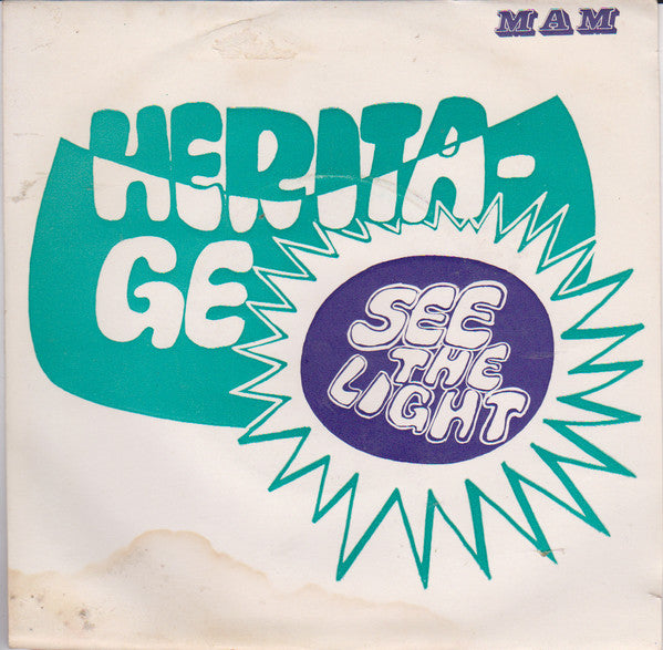 Heritage (8) : See The Light / Written In The Stone (7", Single)