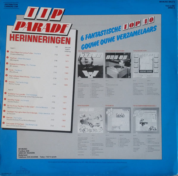 Various : Tip Parade Herinneringen (LP, Comp)