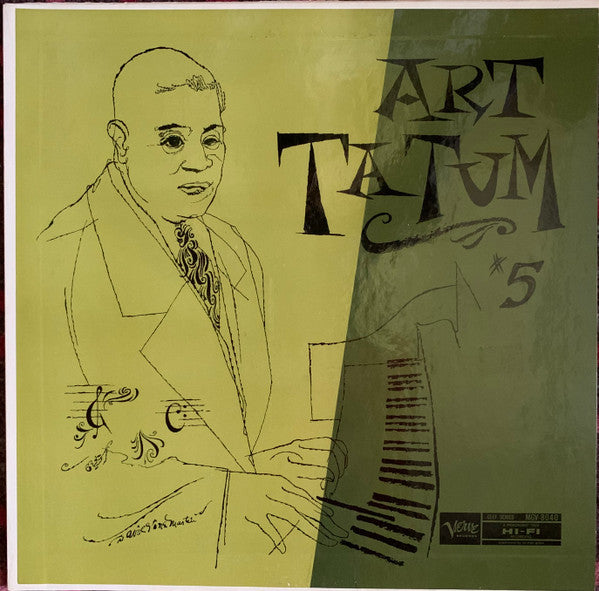 Art Tatum : The Genius of Art Tatum #5 (LP, Album, Mono, RE)