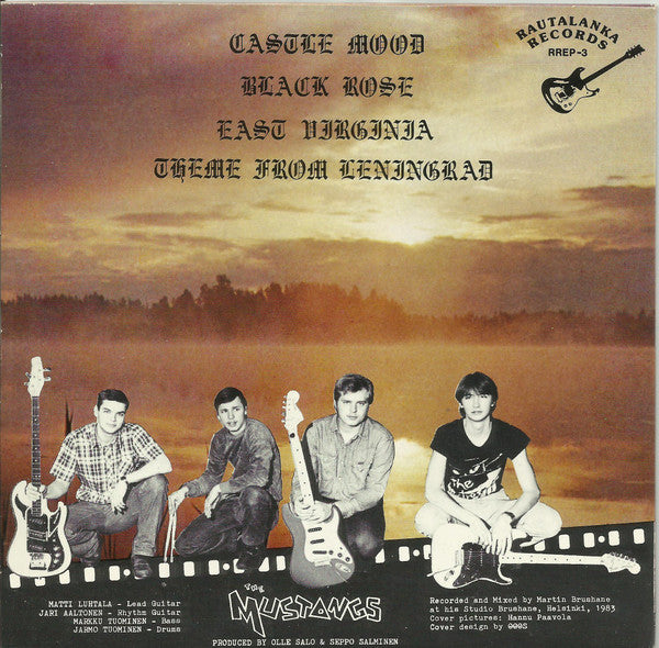 The Mustangs (3) : Castle Mood  (7", EP)