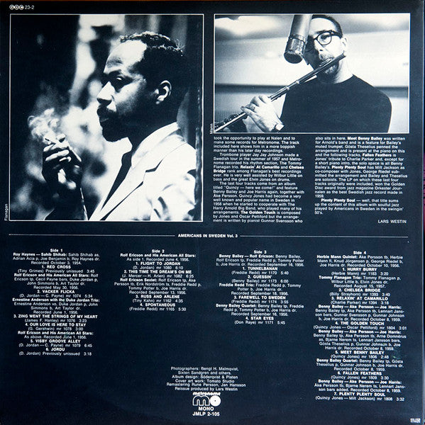 Various : Plenty Plenty Soul - Americans In Sweden 1954-1959 Vol. 3 (2xLP, Comp, Mono)